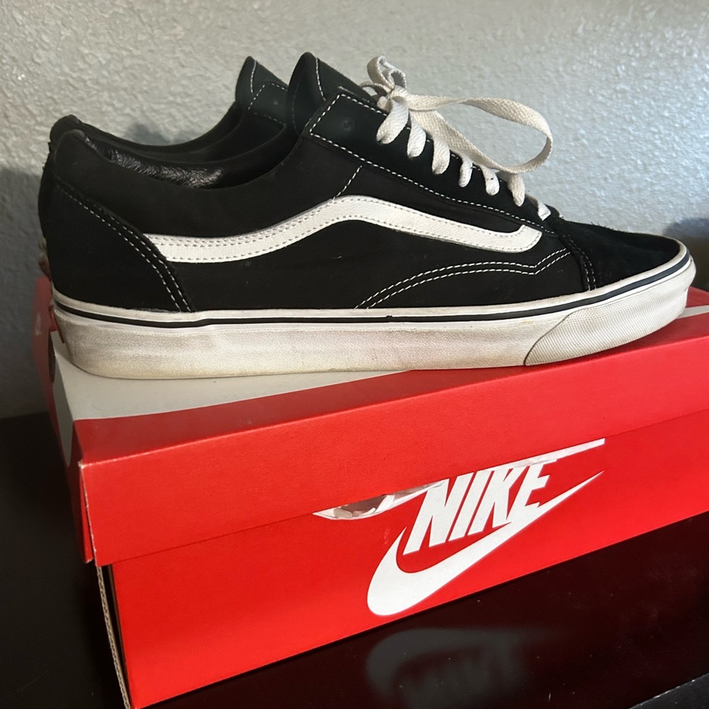 Men’s Vans Black- size 14